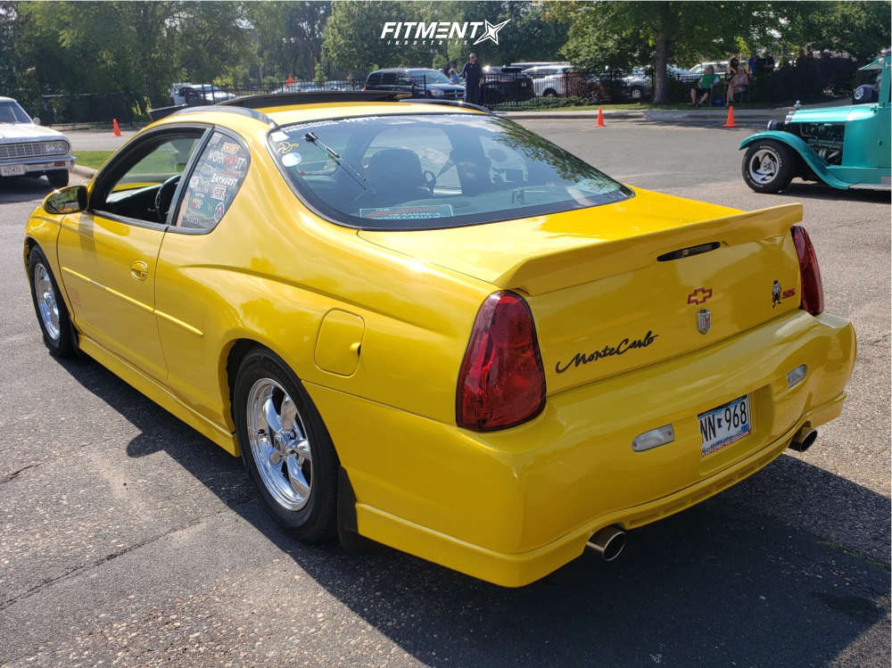 2002 Chevrolet Monte Carlo SS with 16x7 American Racing Torq Thrust M and Hankook 225x60 on