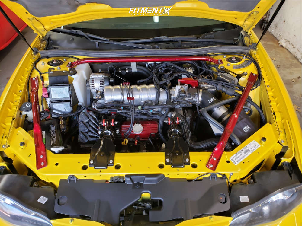 2002 Chevrolet Monte Carlo SS with 16x7 American Racing Torq Thrust M and Hankook 225x60 on