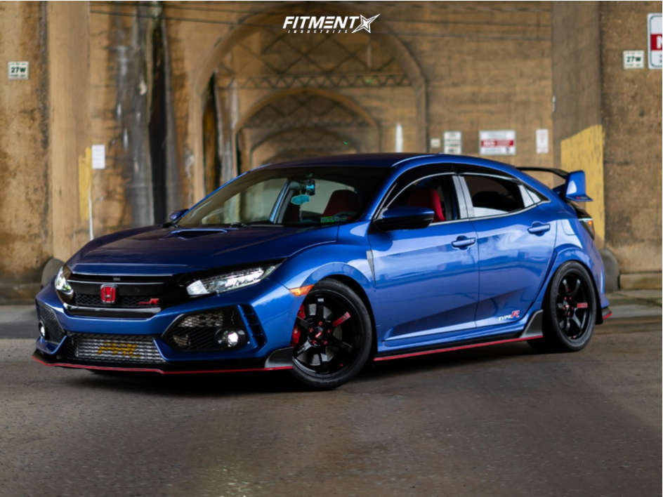 2019 Honda Civic Type R with 18x9.5 Gram Lights 57dr and Toyo Tires ...