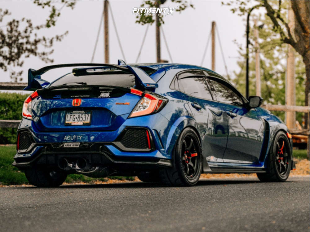 2019 Honda Civic Type R with 18x9.5 Gram Lights 57dr and Toyo Tires ...