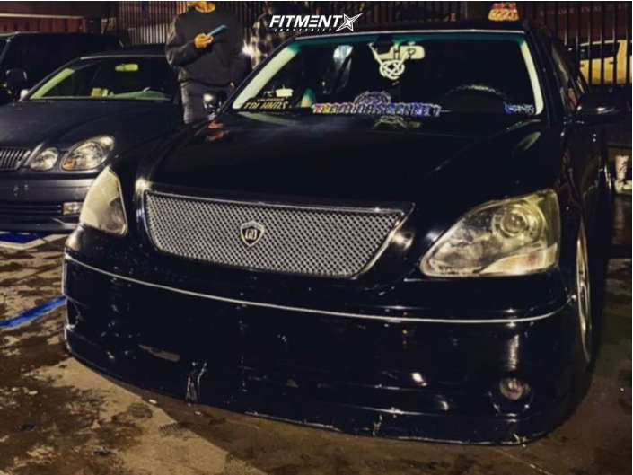 2004 Lexus LS430 Modern Luxury with 19x9.5 SSR Professor VF1 and Toyo