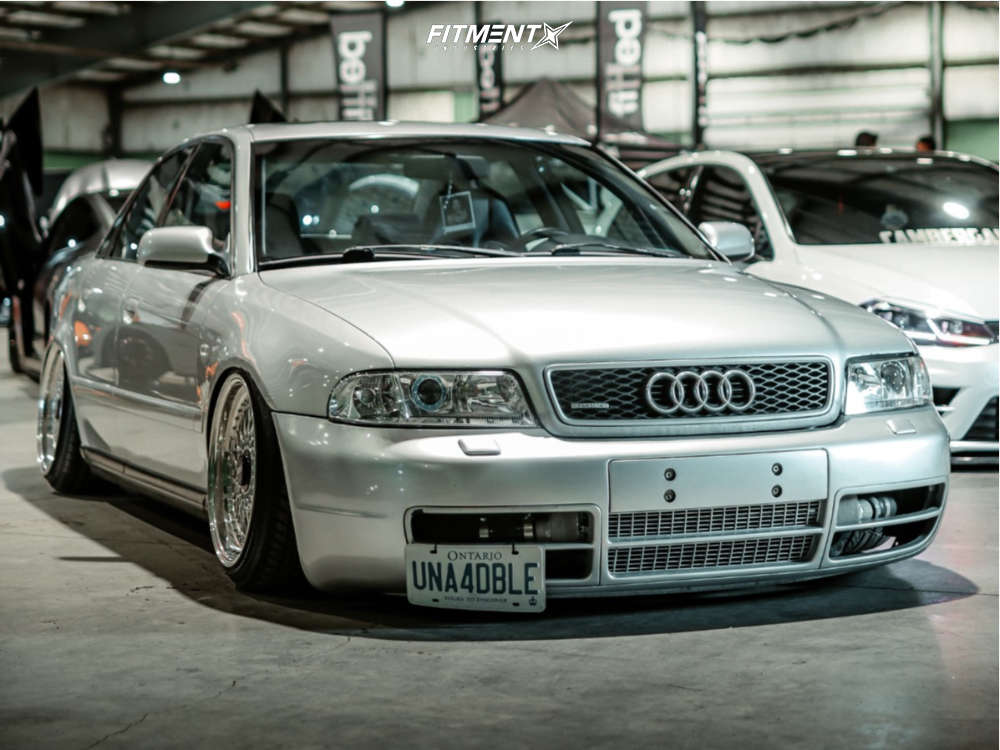 1999 Audi A4 Quattro Base with 17x8.5 BBS Rs and Atrezzo 215x40 on Air