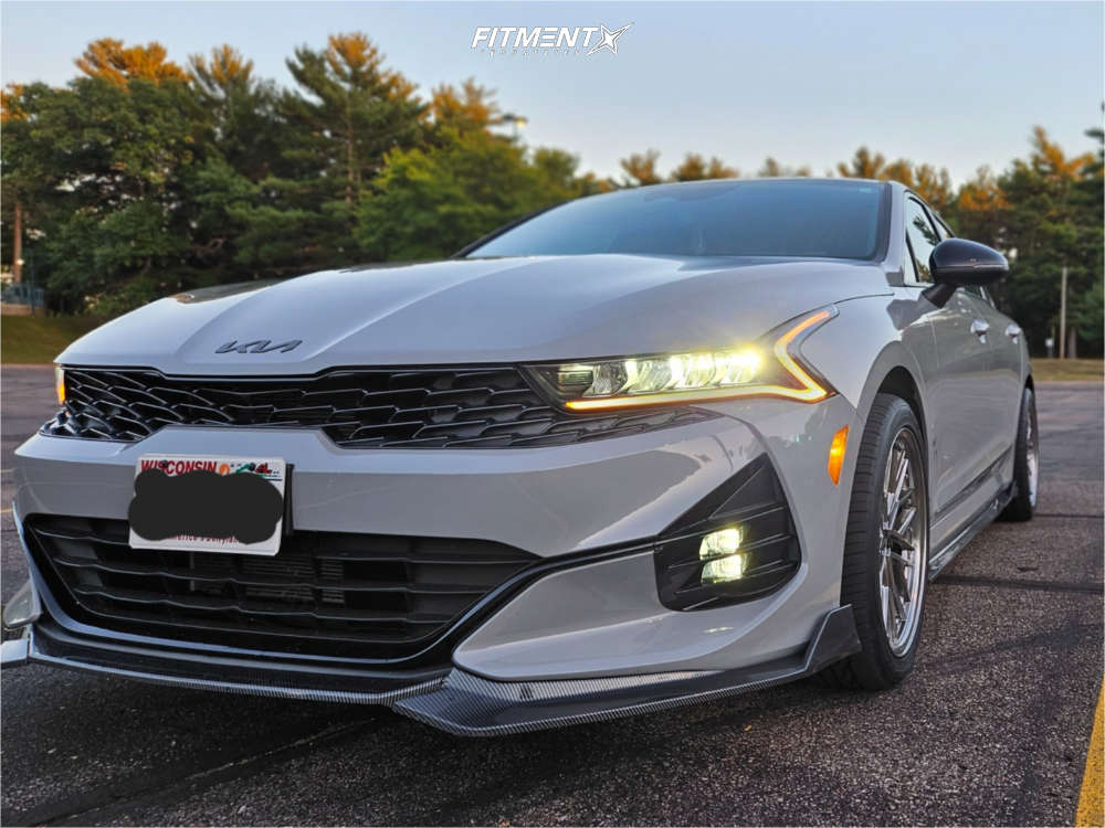 2022 Kia K5 GT-Line with 18x8.5 XXR 571 and Toyo Tires 245x40 on