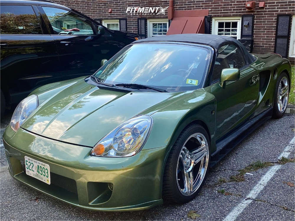 2003 Toyota MR2 Spyder Base with 18x9.5 Anovia Treble and Michelin