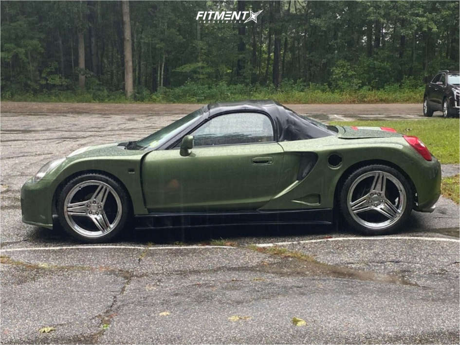 2003 Toyota MR2 Spyder Base with 18x9.5 Anovia Treble and Michelin