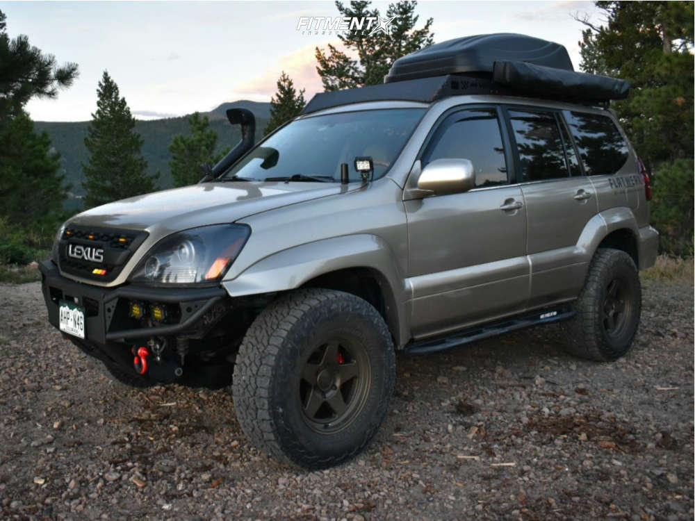 KEN 2005 Lexus GX470 Base with 17x8.5 Kansei Off Road Knp and