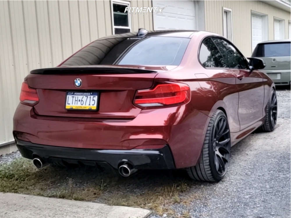 2018 BMW M240i Base with 19x8.5 ESR Sr12 and Michelin 225x40 on Stock ...