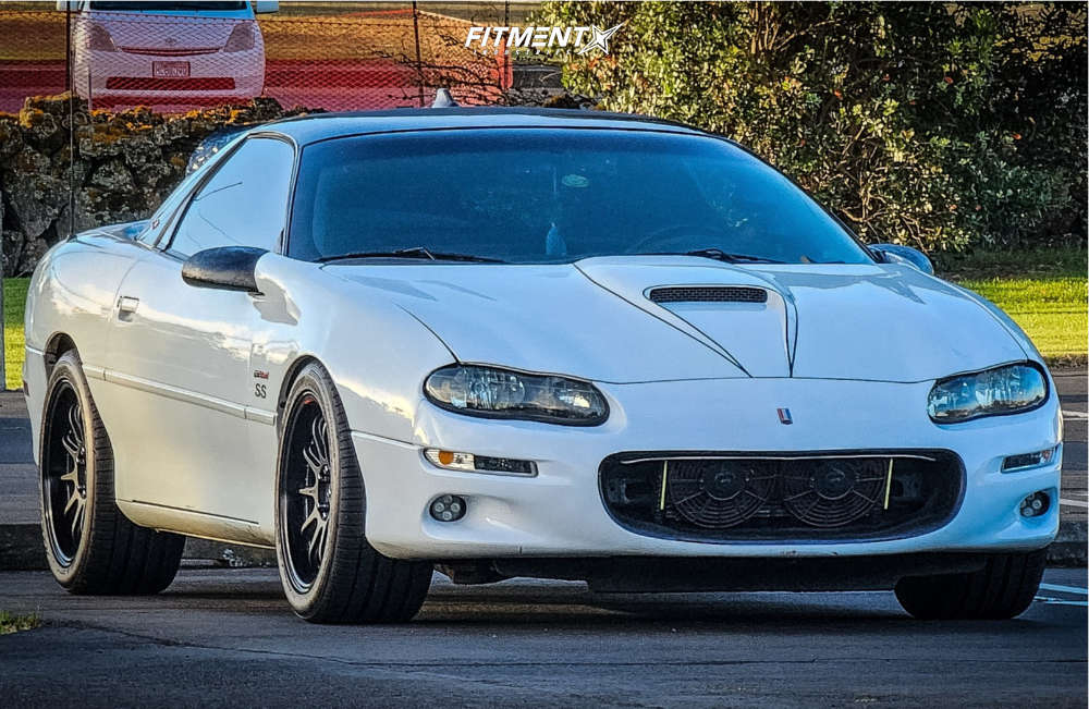 1999 Chevrolet Camaro Z28 SS with 18x9.5 ESR CS12 and Falken 275x40 on