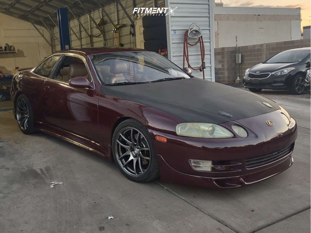 1992 Lexus SC400 Base with 18x9.5 ESR Sr08 and Lexani 265x40 on ...