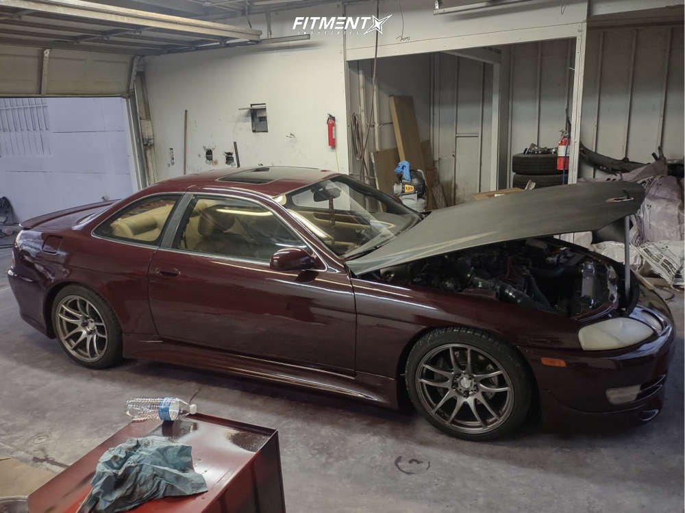 1992 Lexus SC400 Base with 18x9.5 ESR Sr08 and Lexani 265x40 on