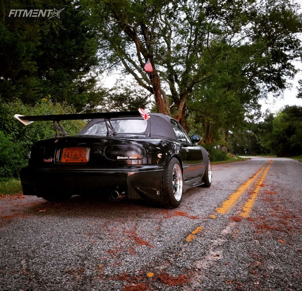 1990 Mazda MX-5 Miata Base with 15x8 XXR 2 and Nitto 205x50
