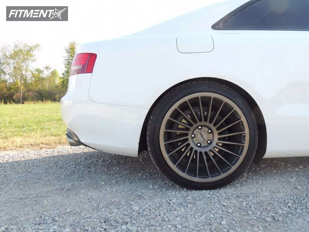 2012 Audi A5 Quattro Premium with 19x8.5 Rotiform Indt and Hankook