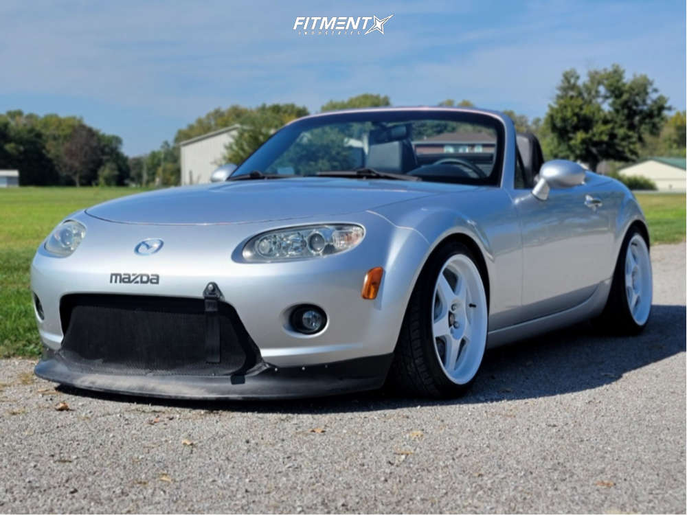 1 2008 Mx 5 Miata Mazda Grand Touring Tein Coilovers Vors Sp1 White