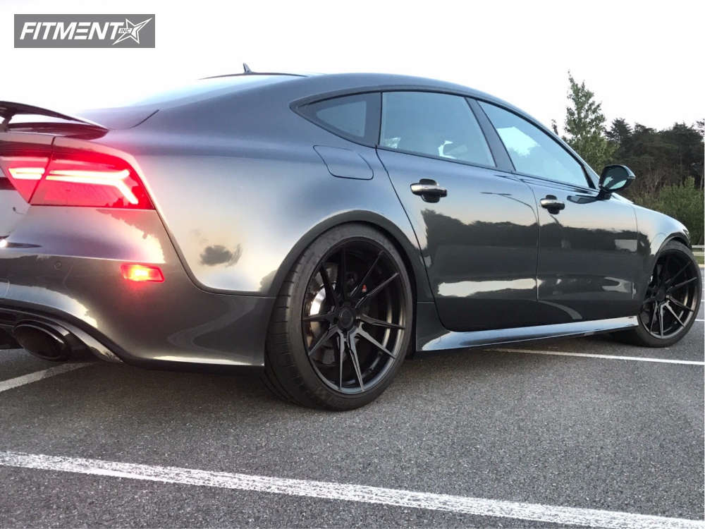 2016 Audi RS7 Progressiv with 20x10 Rohana Rf2 and Michelin 275x35 on