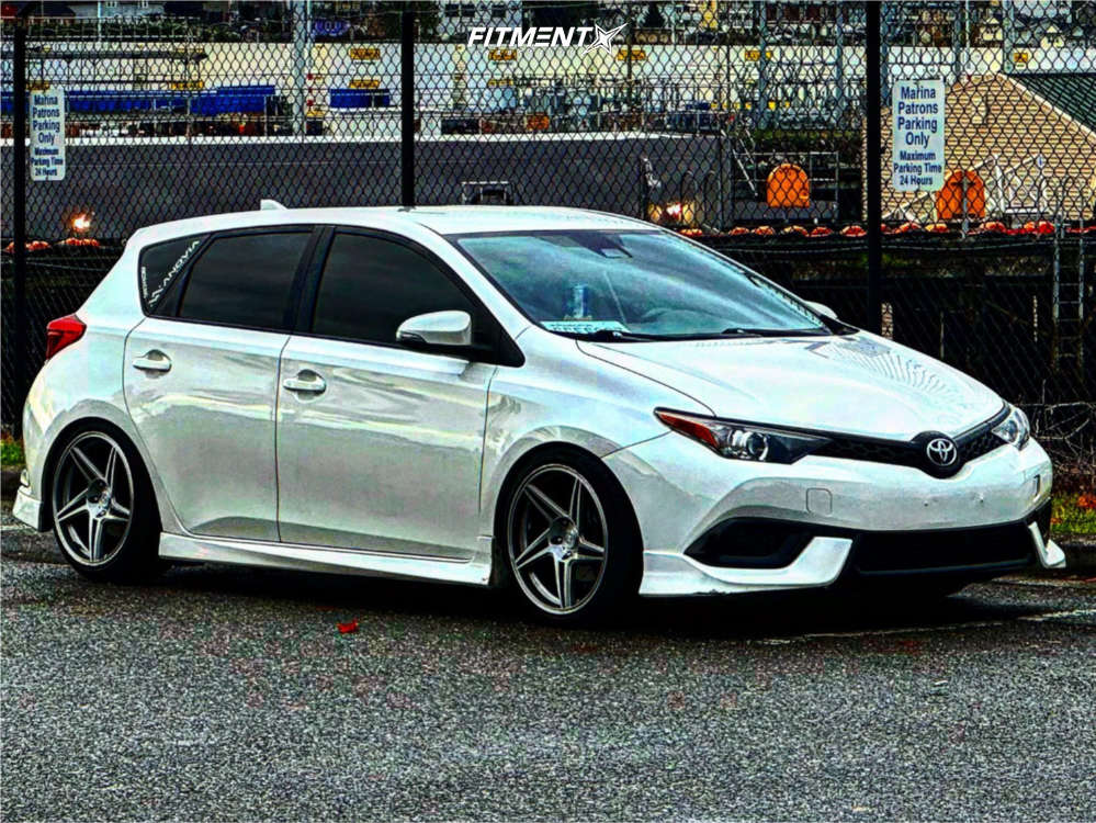 2017 Toyota Corolla IM Base with 18x9.5 Anovia Carrier and Delinte ...