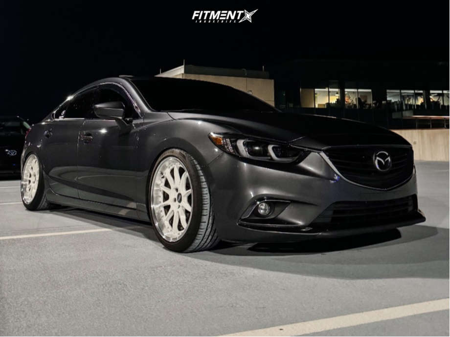 2016 Mazda 6 Touring with 19x9.5 ESR Cs12 and Continental 245x40