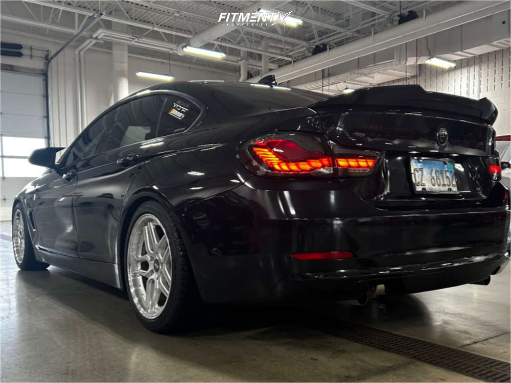 2015 BMW 435i XDrive Gran Coupe Base with 18x8.5 ESR Cs15 and Michelin ...