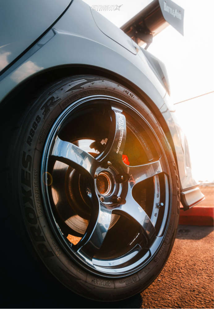 2021 Honda Civic Type R with 18x9.5 Advan Racing Tc4 and Toyo Tires ...