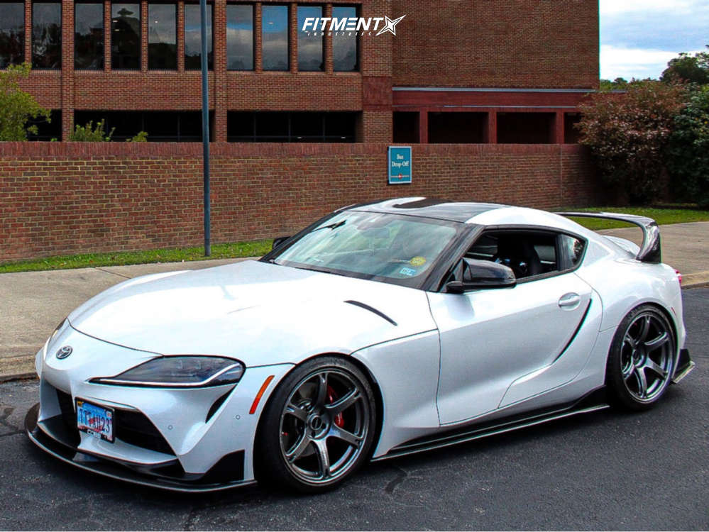 2023 Toyota GR Supra A91-MT Edition with 19x9.5 Volk Te037 6061