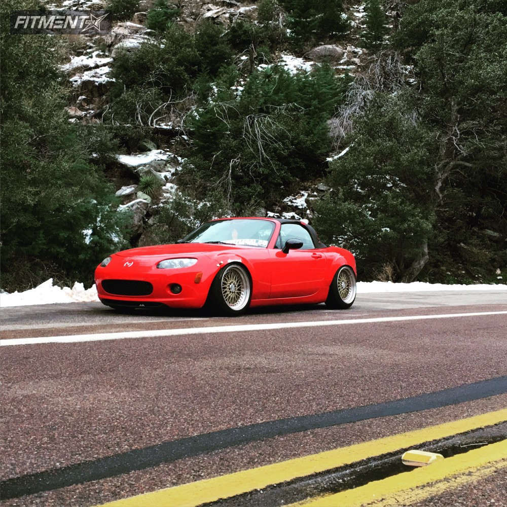 2008 Mazda MX5 Miata Grand Touring with 17x9 XXR 536 and Accelera