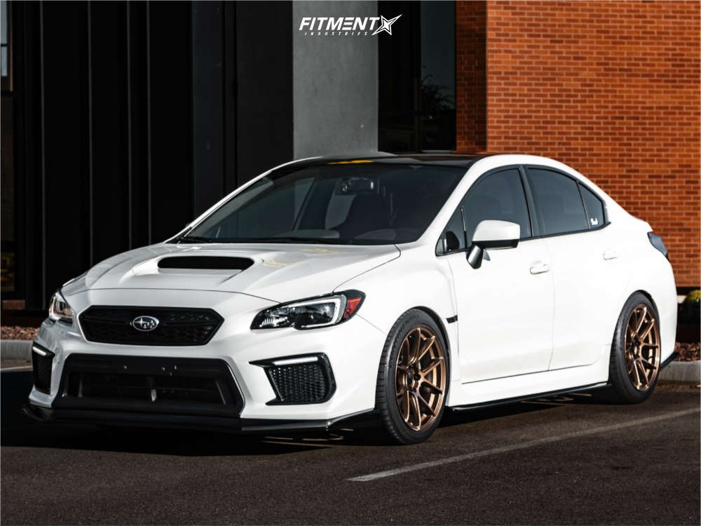 2021 Subaru WRX Base with 18x9.5 Enkei Tsv and Continental 255x40