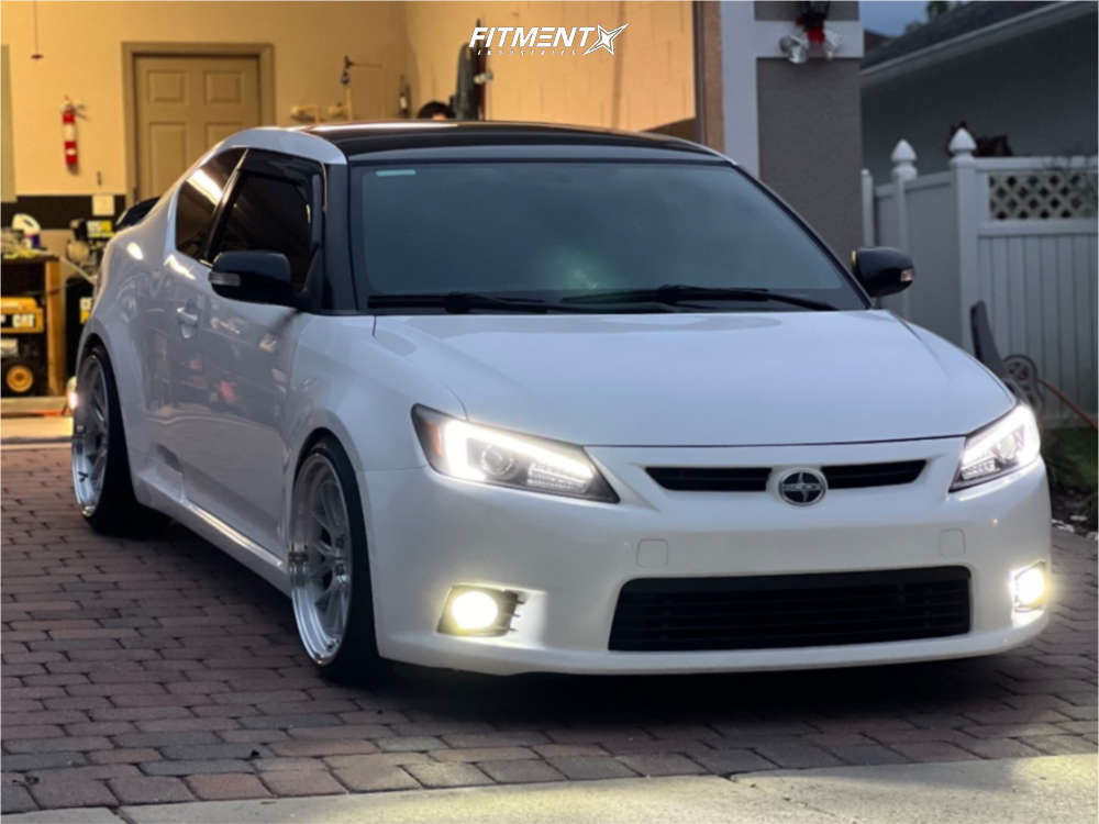 2011 Scion TC Base with 19x9.5 Aodhan Ds06 and Farroad 225x35 on