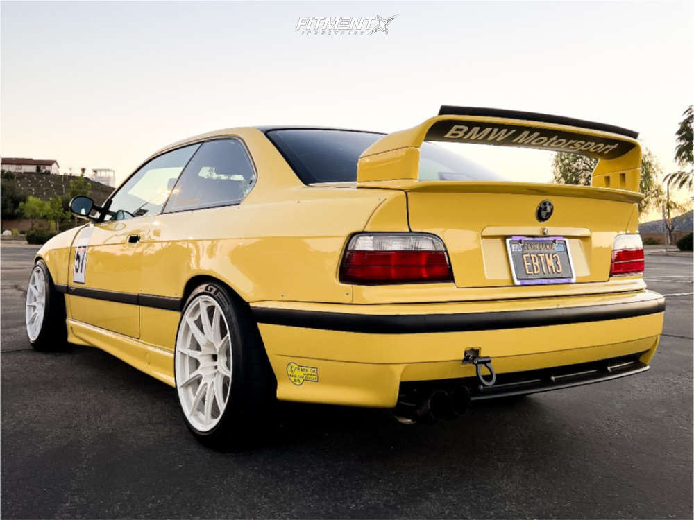 1992 BMW 325is Base with 18x10 TSW Kemora and GT Radial 255x35 on ...