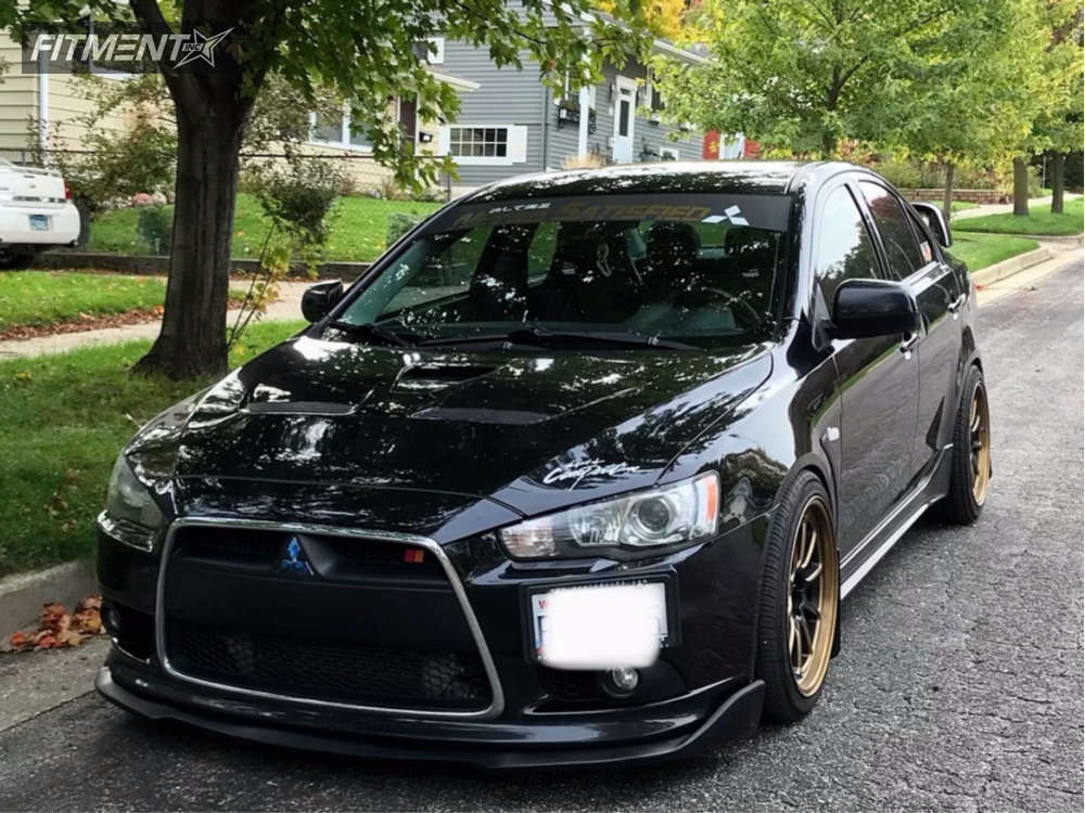 スイレン 2009 Mitsubishi Lancer Ralliart with 18x8.5 XXR 557 and Federal