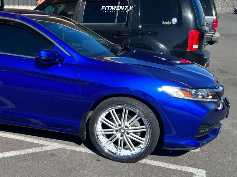 2017 Honda Accord EXL with 20x8.5 2Crave N33 and Nitto 245x35 on Stock