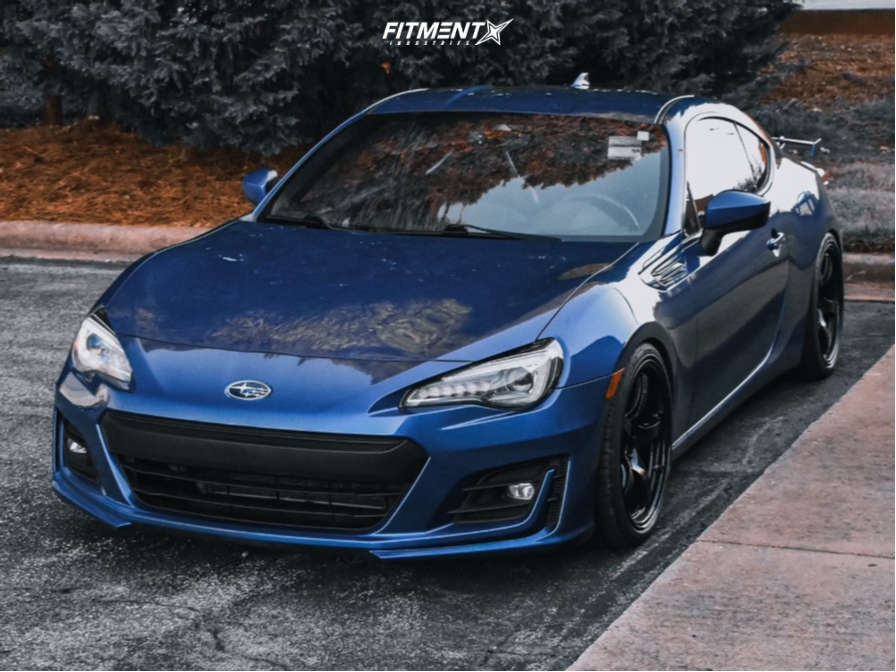 2017 Subaru BRZ Limited with 18x9.5 Gram Lights 57cr and Delinte