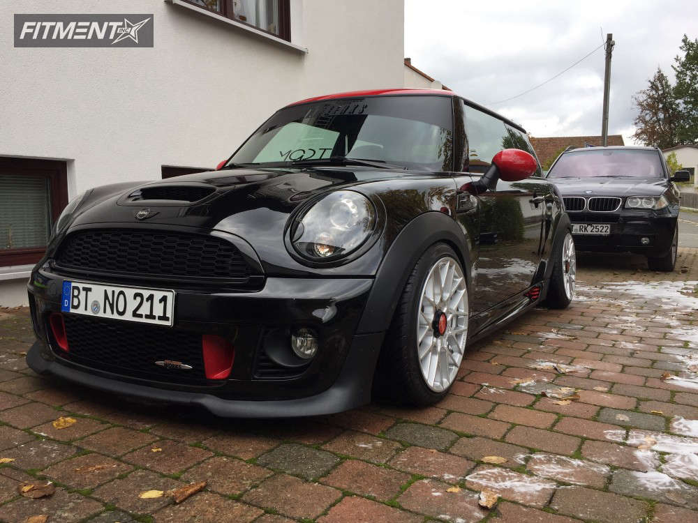 2012 Mini Cooper Base with 17x8 Rotiform Rse and Nankang 205x40 on ...