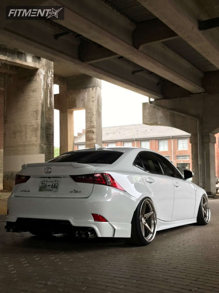 2014 Lexus IS350 F Sport with 20x9.5 Vossen Vws3 and Hankook 225x30 on