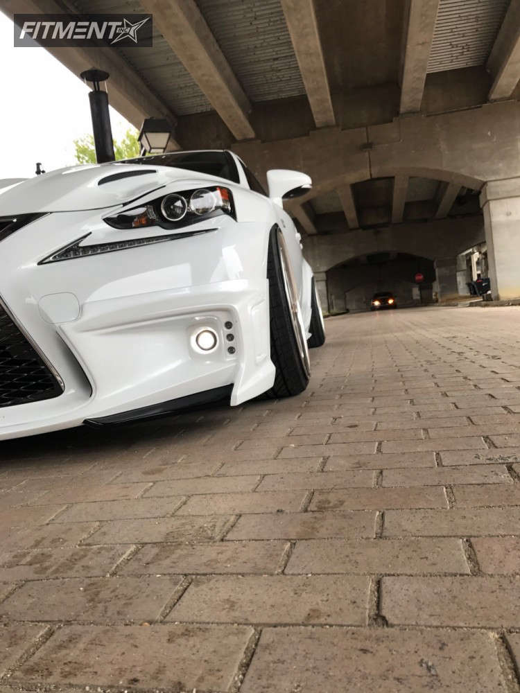 2014 Lexus IS350 F Sport with 20x9.5 Vossen Vws3 and Hankook 225x30 on