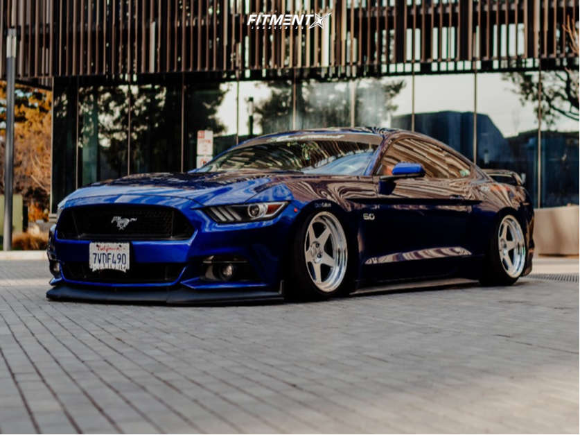 2016 Ford Mustang GT Premium with 18x10.5 Kansei Knp and