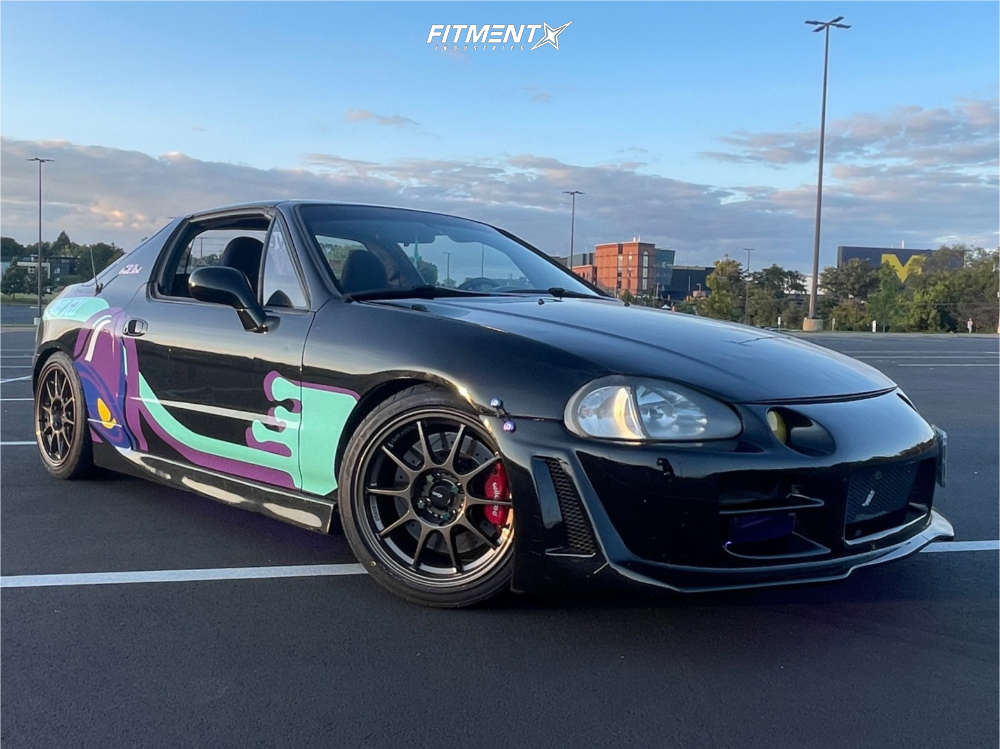 1994 Honda Civic Del Sol S with 16x8 Konig Dekagram and Nitto 205x40 on ...