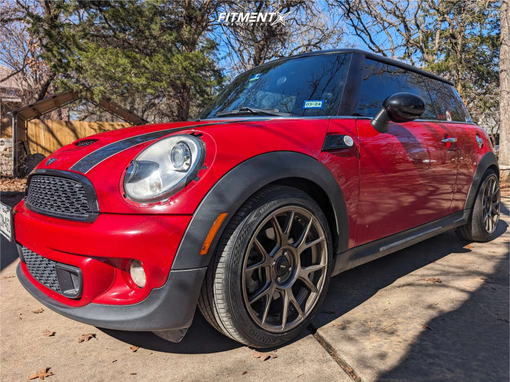 2012 Mini Cooper S with 17x8 Konig Ampliform and Kumho 215x45 on