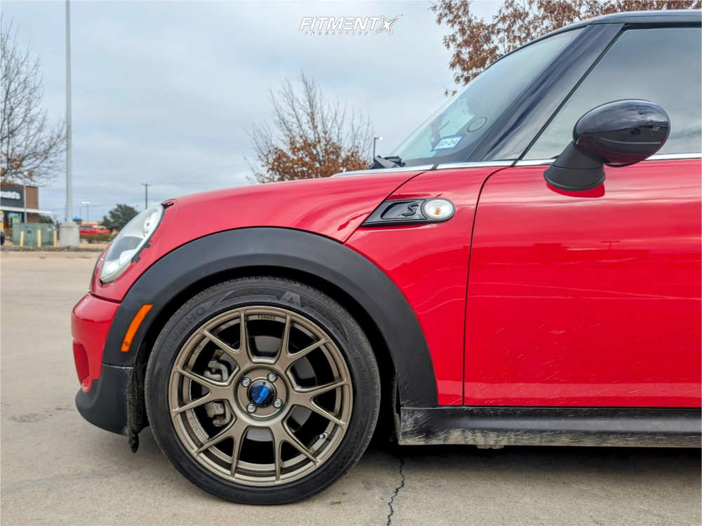 2012 Mini Cooper S with 17x8 Konig Ampliform and Kumho 215x45 on