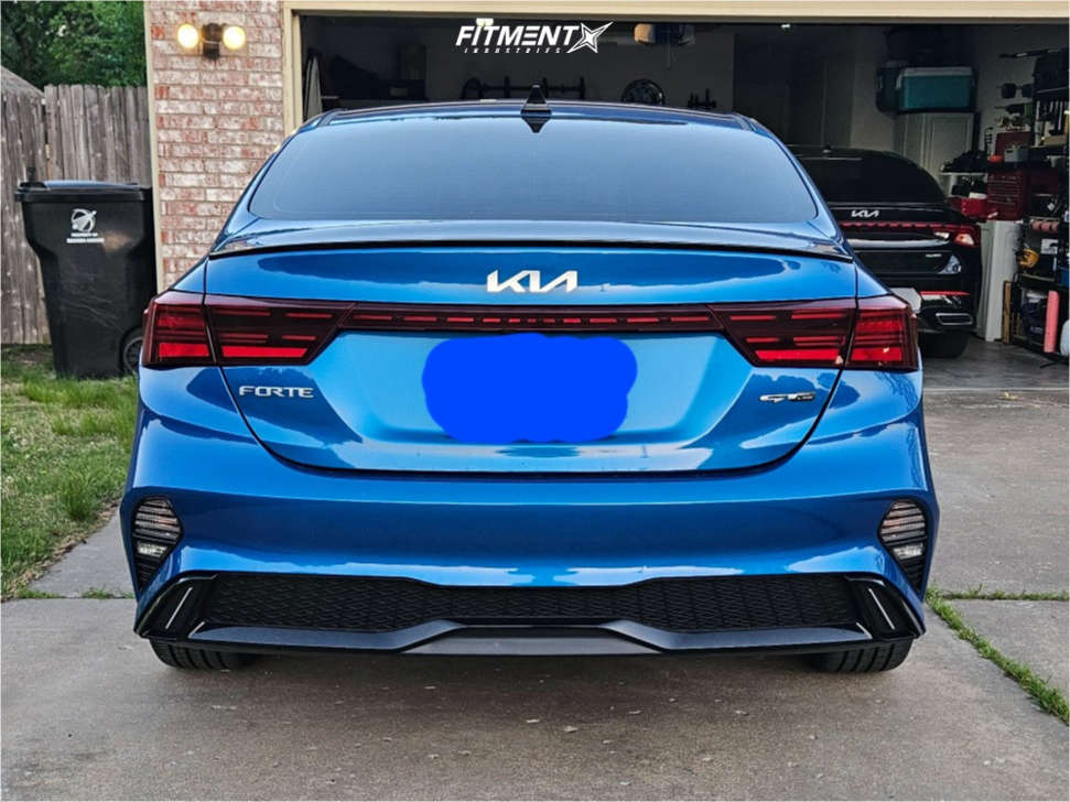 2023 Kia Forte GT-Line with 17x8 Vors Tr4 and Falken 225x45 on Stock ...