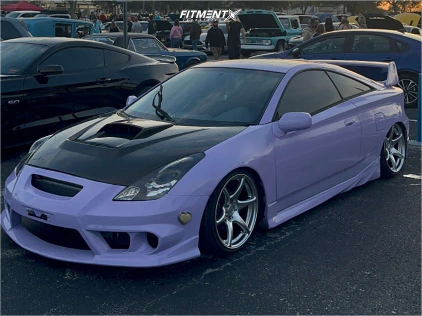2002 Toyota Celica GT with 17x9 Kansei Tandem and Lionhart