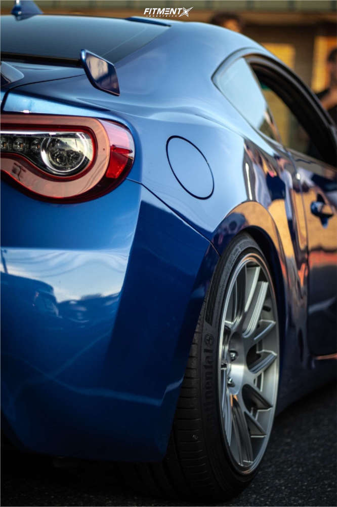 2017 Subaru BRZ Limited with 18x8.5 Anovia Elder and Continental