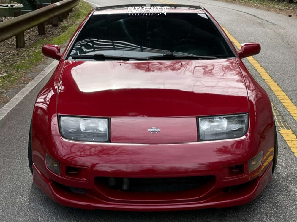 1993 Nissan 300ZX Base with 18x9.5 Kansei Knp and Nitto 225x40 on