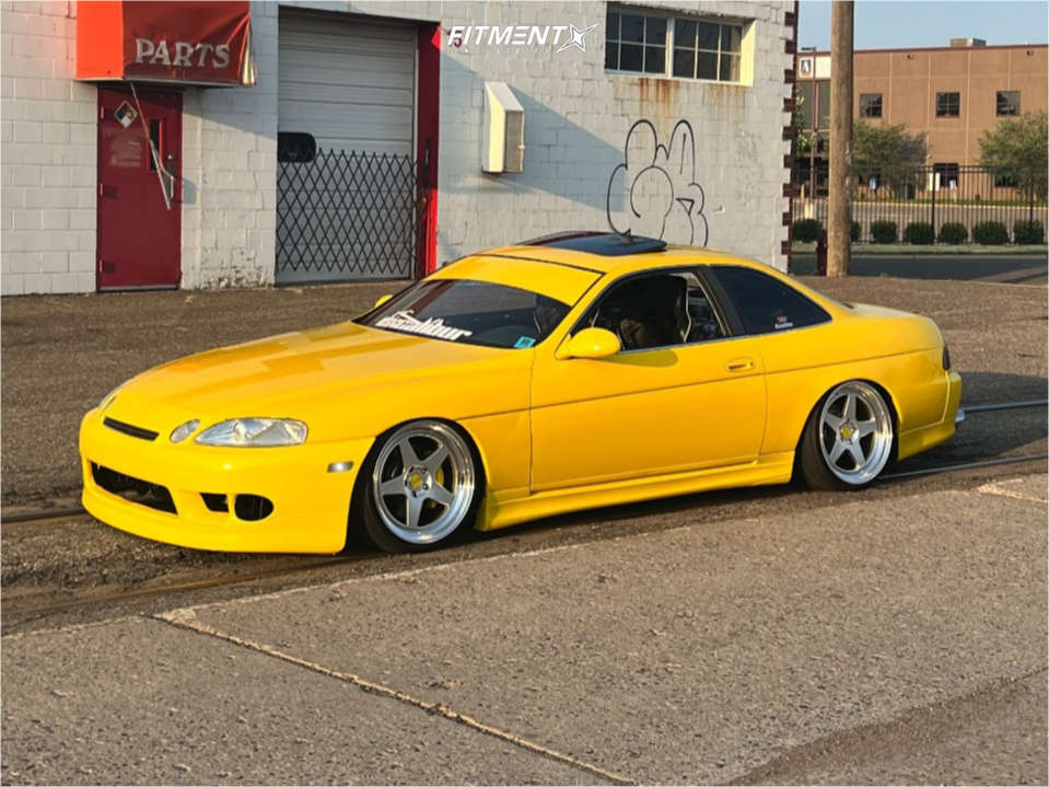 1992 Lexus SC300 Base with 19x10.5 Kansei Knp and Vercelli 225x35 on ...