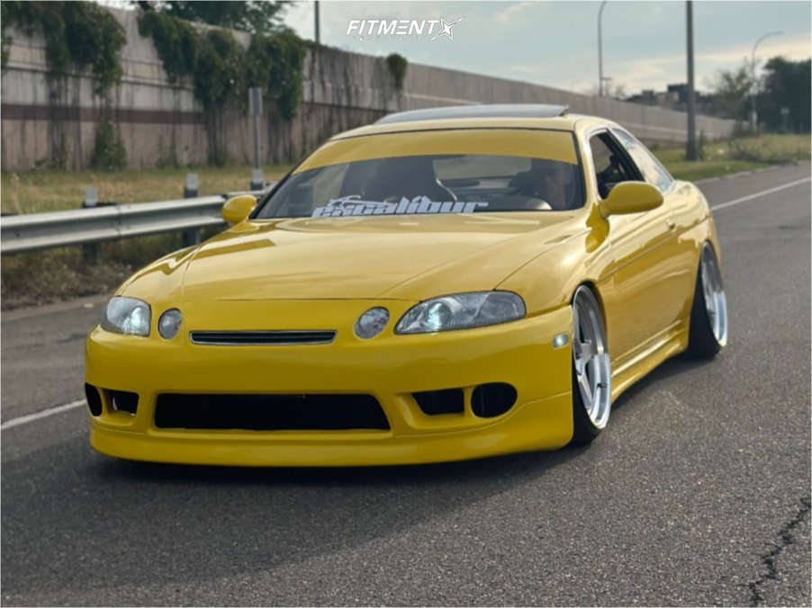 1992 Lexus SC300 Base with 19x10.5 Kansei Knp and Vercelli 225x35 on ...