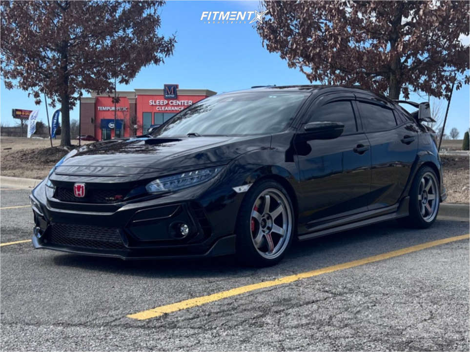 Type R Volk 2020 Honda Civic Type R with 18x9.5 Volk Te37sl and Falken 265x35 on ...