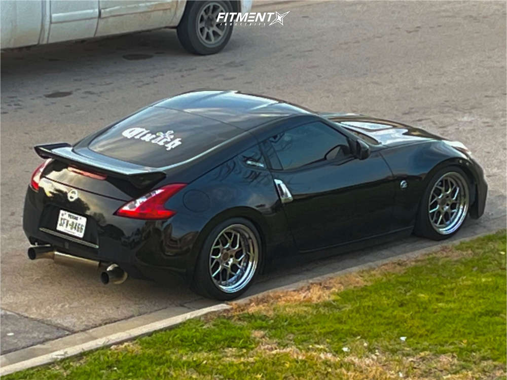 2011 Nissan 370Z Base with 19x9.5 Aodhan DS01 and Zestino