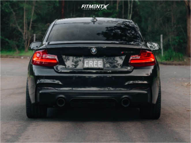 2017 BMW M240i Base with 18x8.5 Volk Te37sl and Michelin 235x40 on ...