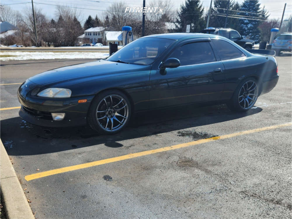 1993 Lexus SC300 Base with 18x9.5 Vors Tr4 and Lexani 225x40 on