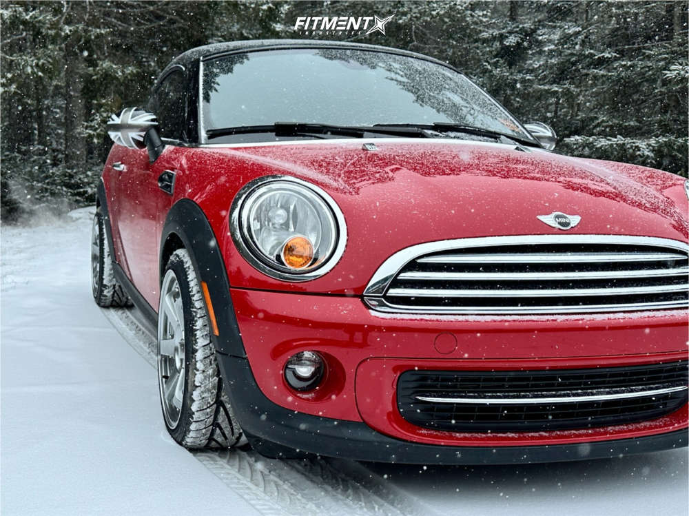 2014 Mini Cooper Coupe with 17x8 AVID1 Av6 and Nitto 205x40 on Stock ...