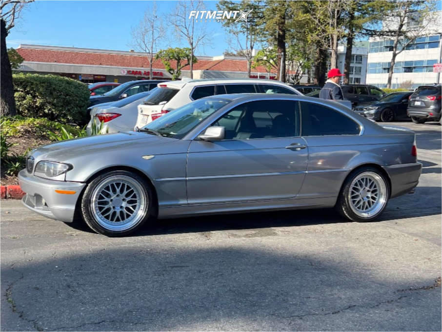 2004 BMW 330Ci Base with 18x8.5 ESR Sr01 and Bridgestone 225x40 on ...