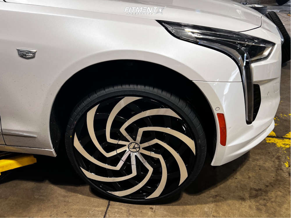 2019 Cadillac CT6 Premium Luxury with 22x8.5 Azara Aza-521 and